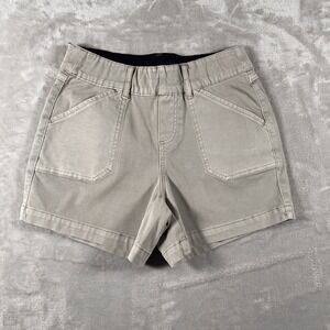 Buckle Black Women's Shorts Pull On Chino Stretch Casual Neutral XS Khaki